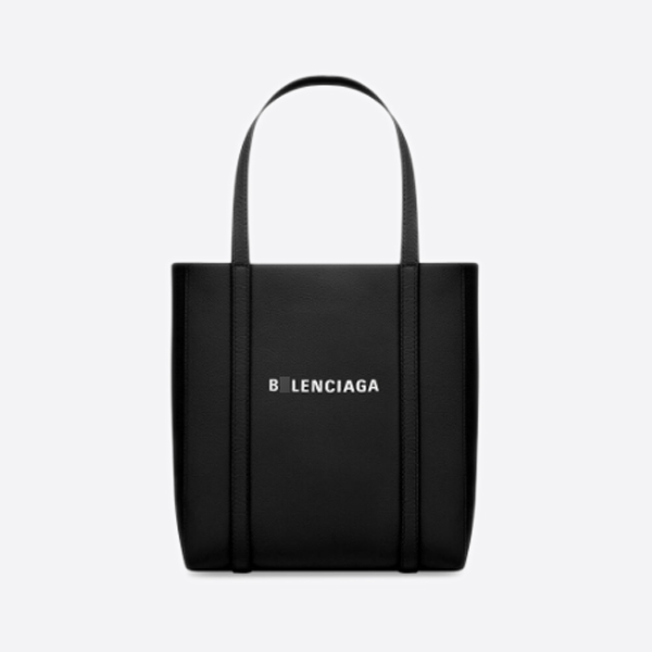 バレンシアガブラックカーフスキン Everyday XXS トートバッグ 551815D6W2N1000 画像 1