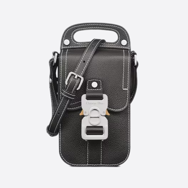 ディオールSADDLE バーティカルポーチ グレインドカーフスキン 2ADCA446YKK_H00N 画像 1