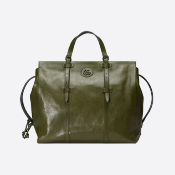 グッチダブルG付き ラージ トートバッグ 725683 AABDG 3352 画像 1