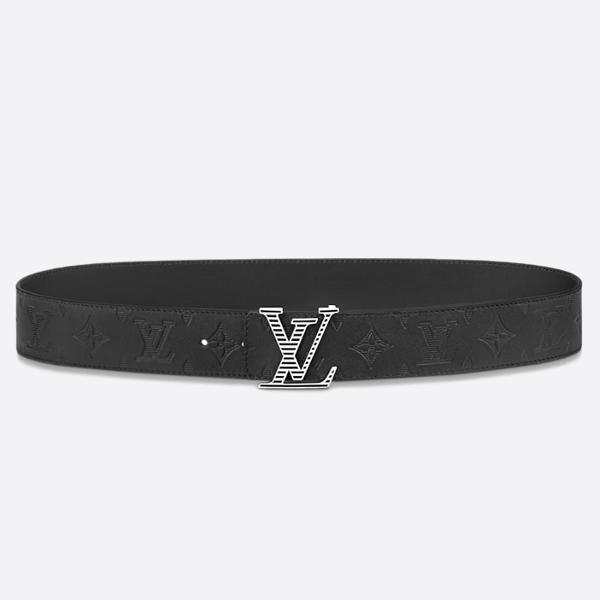 サンクチュアリ LV シャドウリバーシブル ブラックシルバー (4.0CM) M0717T 画像 1