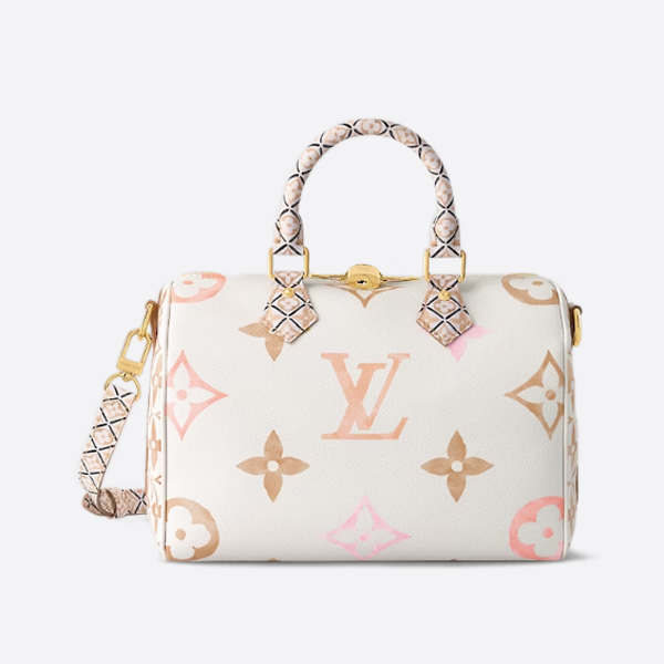 LV バイ・ザ・プール スピーディ・バンドリエール 25 カラー: ベージュ M22987 画像 1