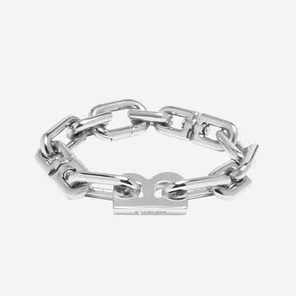 Bチェーン スリムブレスレット シルバー 599334TZ99S0926 画像 1