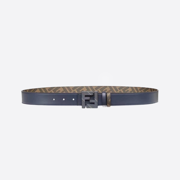 FFブルーレザーリバーシブルベルト (3.5CM) 7C0432AH8YF1FMW 画像 1