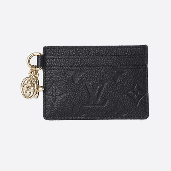 ルイ・ヴィトン LV チャーム カードホルダー モノグラム アンプラント レザー M82132 画像 1