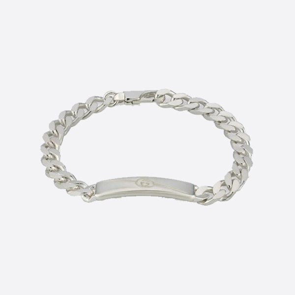 グッチ スターリングシルバー IDブレスレット 774054 J8400 8106 画像 1