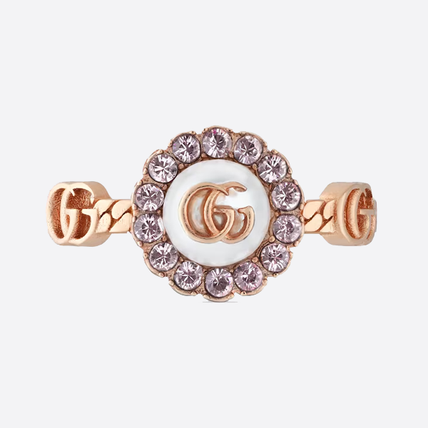 グッチ GGマーモント ダブルG フラワーリング 702585 I9875 5570 画像 1