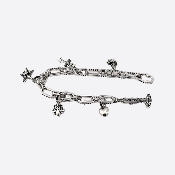 クロムハーツ ペーパーEチェーンブレスレット 11リンク 画像 1