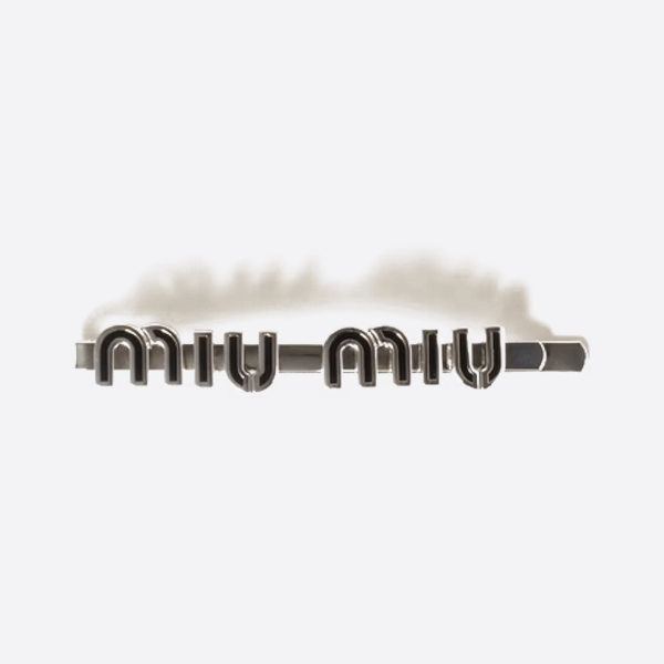 ミュウミュウ エナメルメタルヘアクリップ 5IF146_2F6T_F0632 画像 1