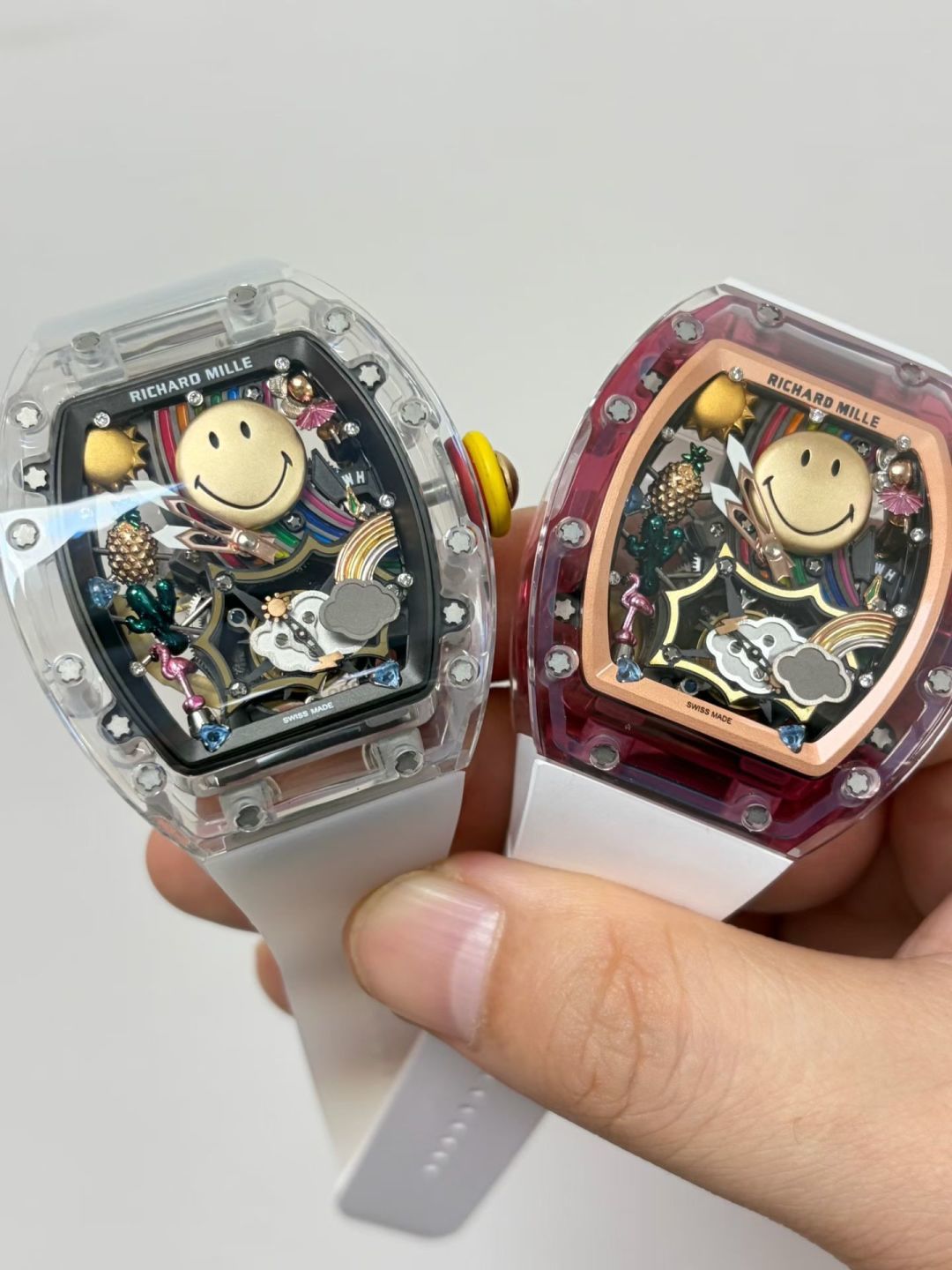 リシャールミル RM88 自動巻きトゥールビヨン スマイリー 詳細画像 2