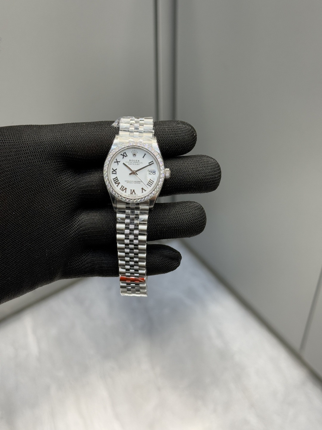 ロレックス デイトジャスト 31mm ホワイトダイヤル 詳細画像 1