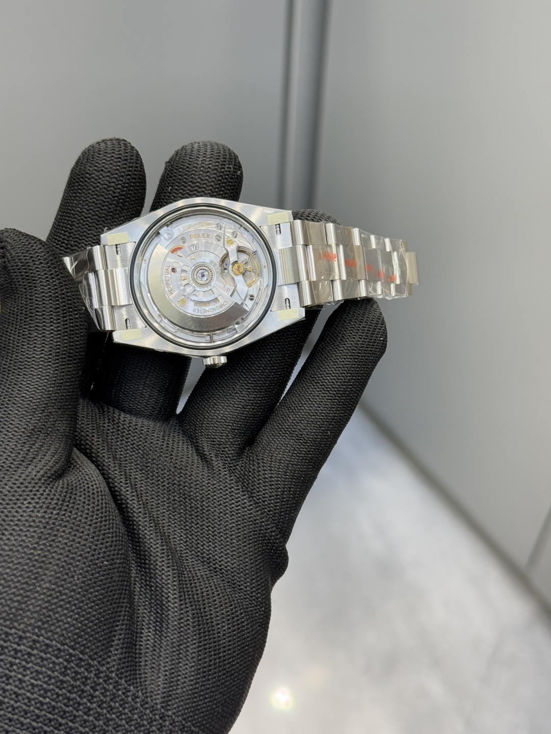 ロレックス オイスター パーペチュアル 41mm シルバーダイヤル 画像 9