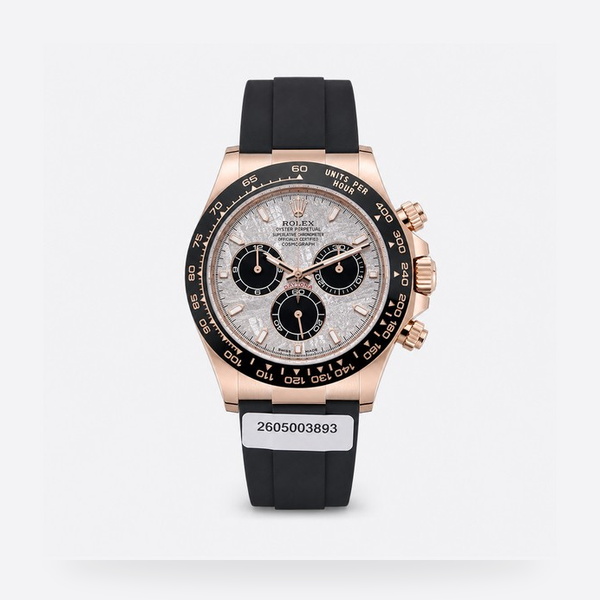 ロレックス コスモグラフ デイトナ 40mm エバーローズゴールド メテオライトダイヤル