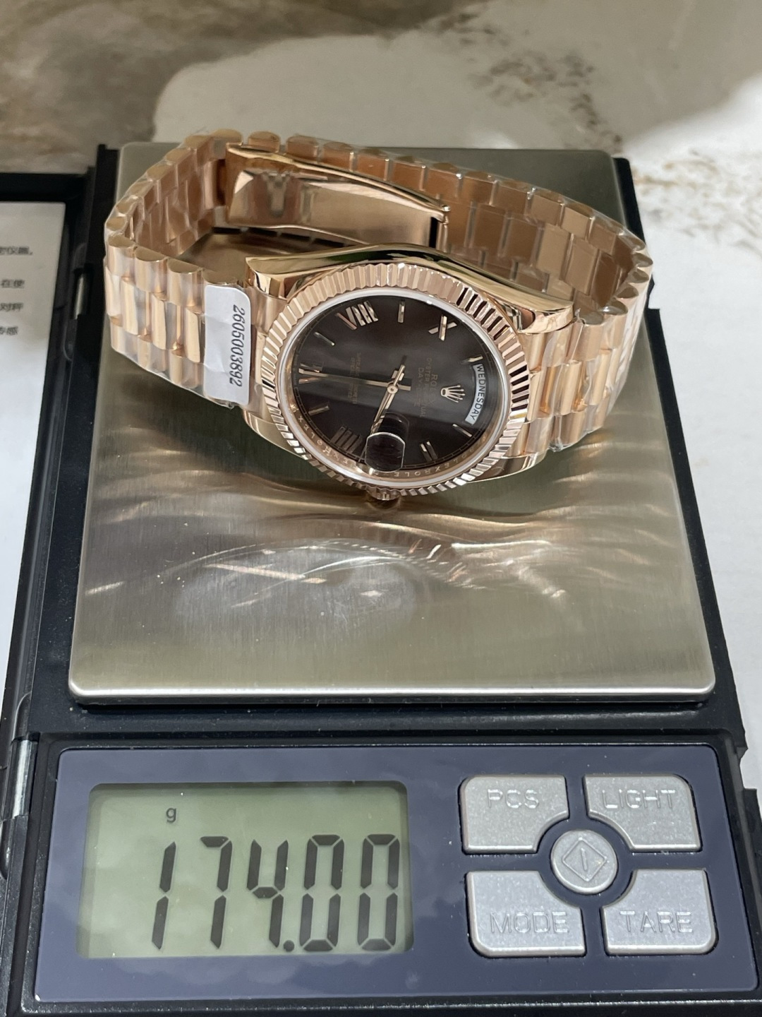 ロレックス デイデイト 40mm エバーローズゴールド 画像 6