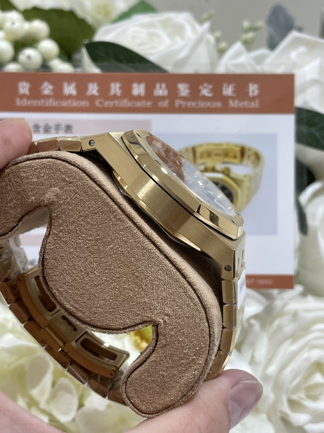 オーデマ ピゲ ロイヤル オーク クロノグラフ 26331OR 41mm グリーンダイヤル 画像 7