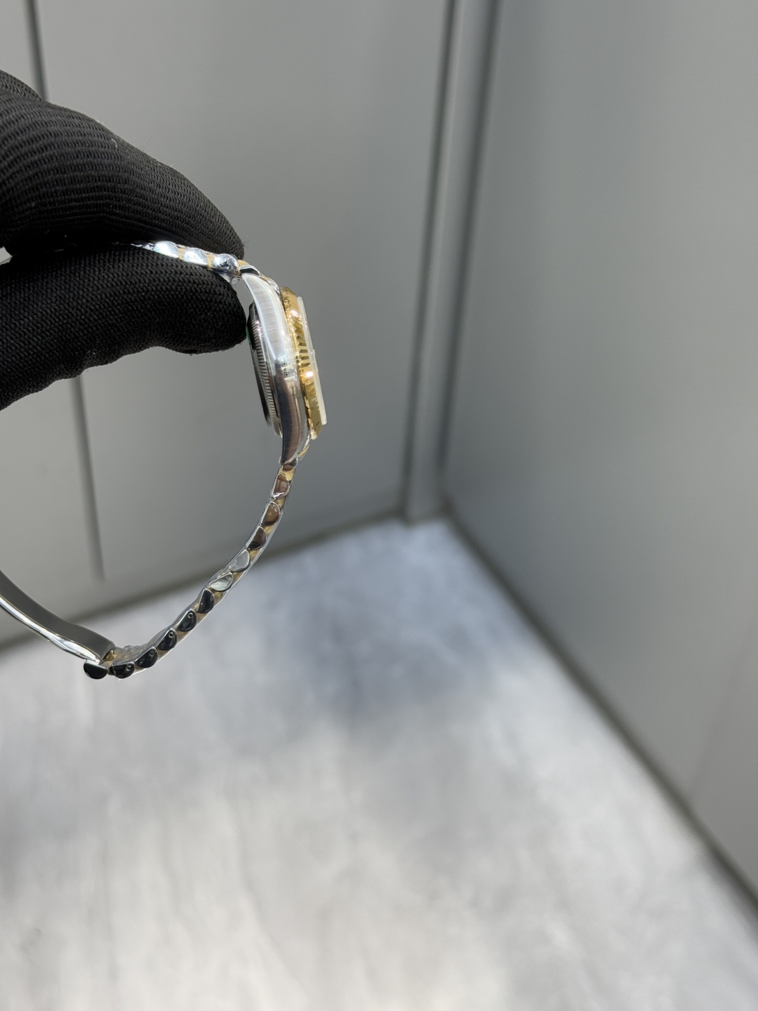 ロレックス デイトジャスト 31mm グリーン ダイヤモンドダイヤル 画像 6