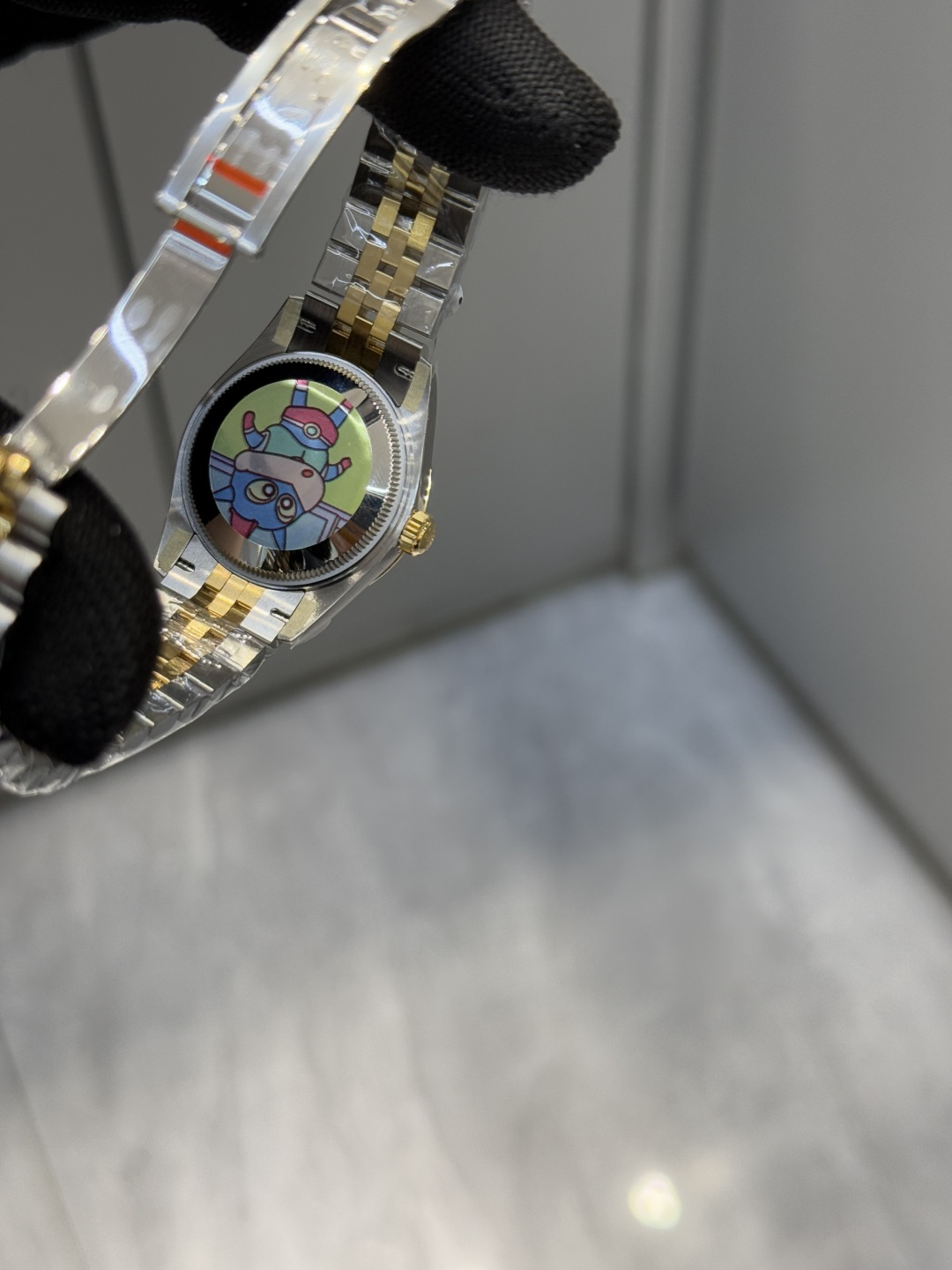 ロレックス デイトジャスト 31mm グレーダイヤル 画像 8