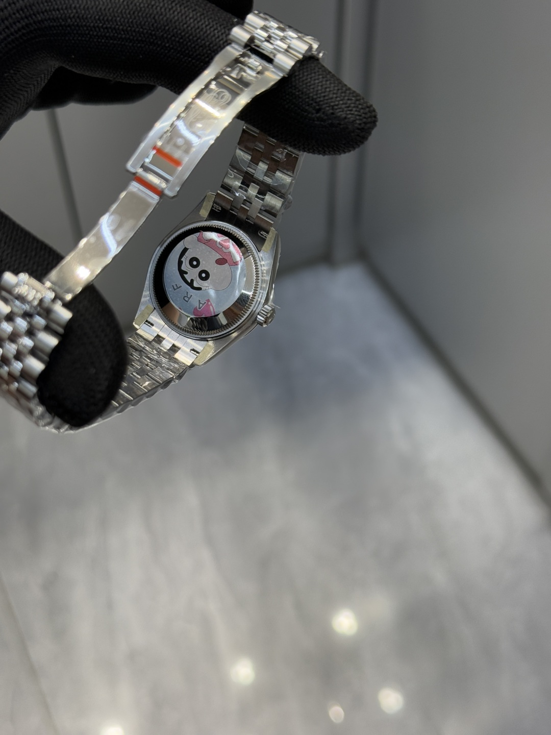 ロレックス デイトジャスト 31mm シルバーダイヤル 画像 8