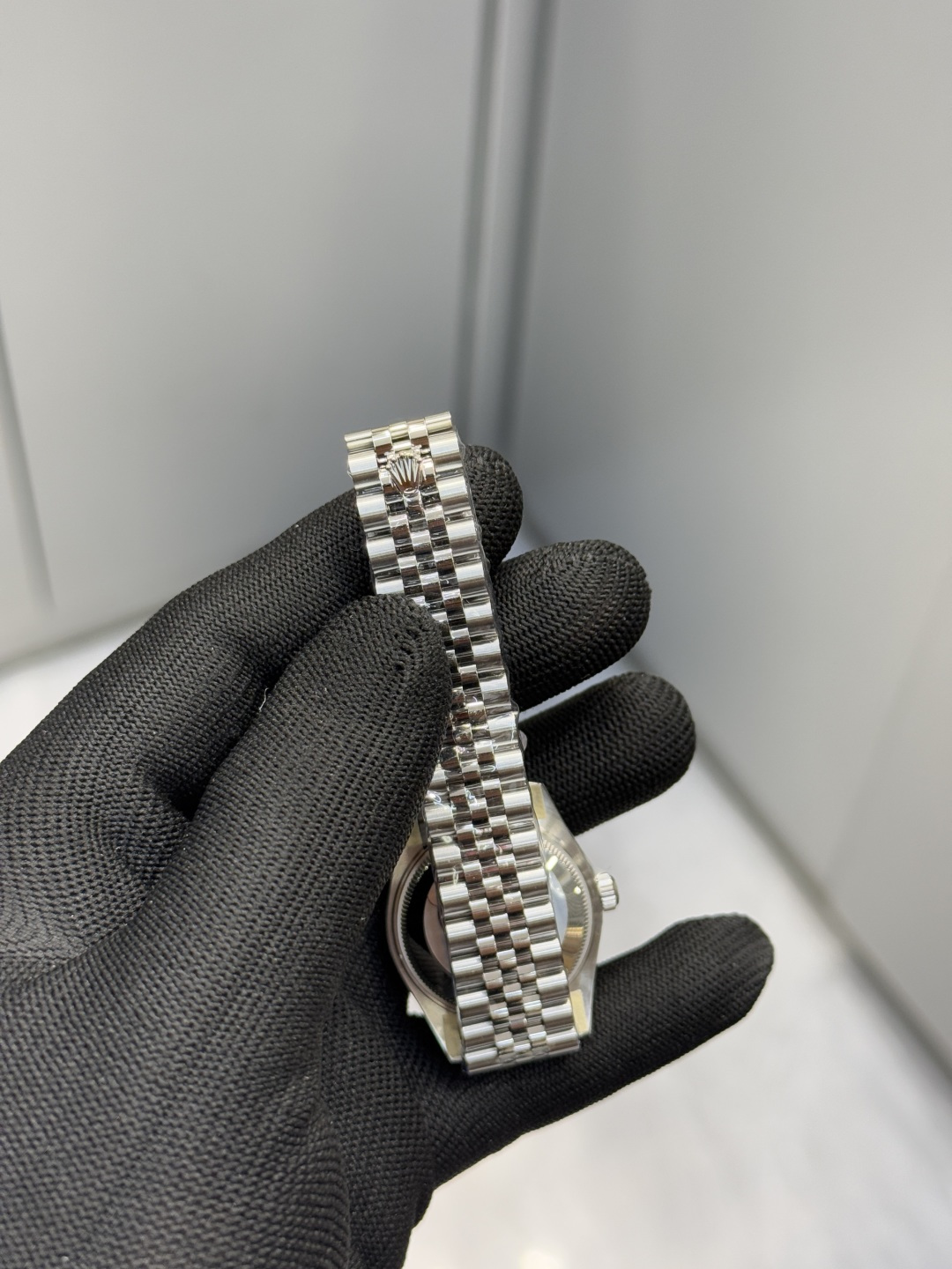 ロレックス デイトジャスト 31mm シルバーダイヤル 画像 9