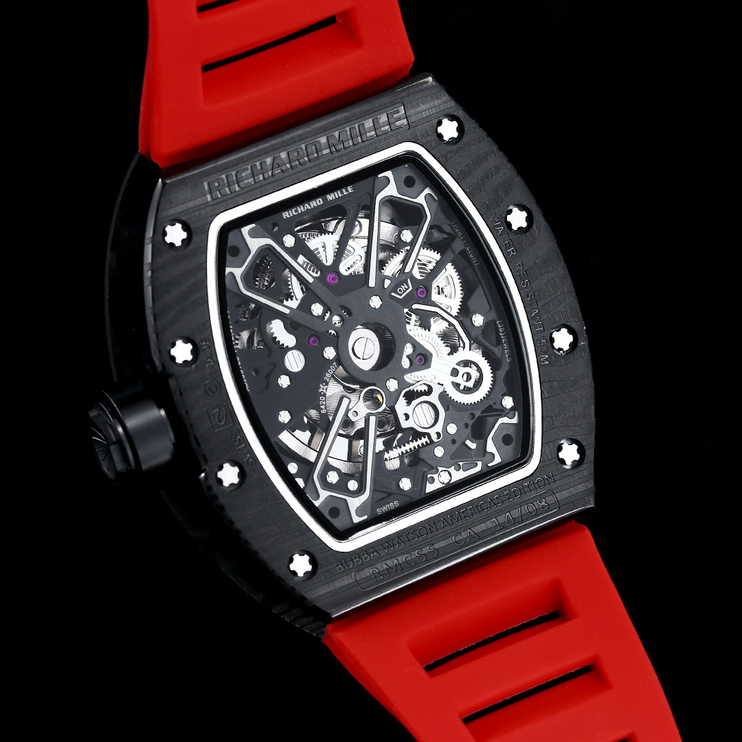リシャール ミル RM 43-01 フェラーリ スプリットセコンド クロノグラフ トゥールビヨン レッド ブルー ウォッチ 画像 6