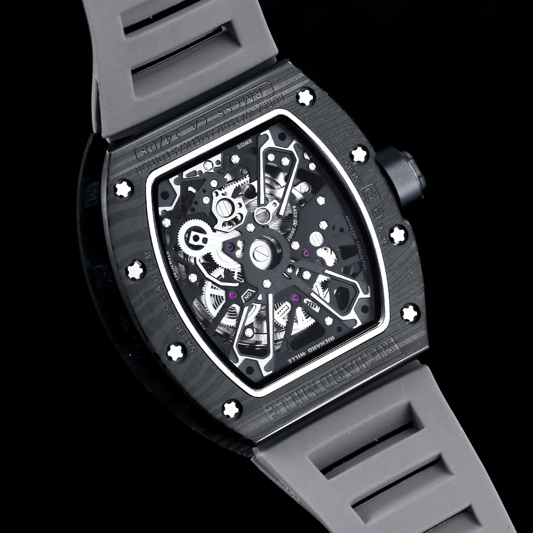 リシャール ミル RM 43-01 フェラーリ スプリットセコンド クロノグラフ トゥールビヨン グレー オレンジ ウォッチ 画像 6