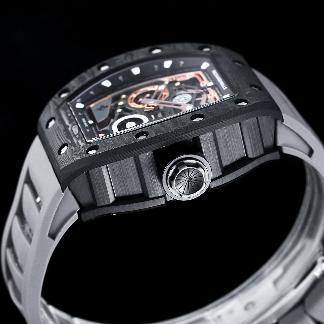 リシャール ミル RM 43-01 フェラーリ スプリットセコンド クロノグラフ トゥールビヨン グレー オレンジ ウォッチ 画像 7