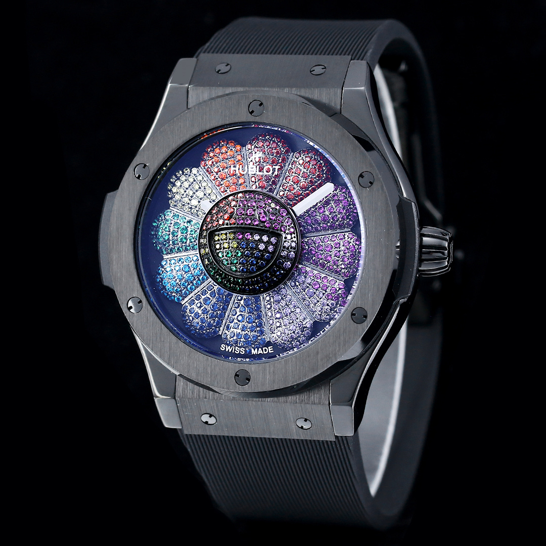 ウブロ クラシック フュージョン 村上隆 オール ブラック ウォッチ 507.CX.9000.RX.TAK21 画像 5