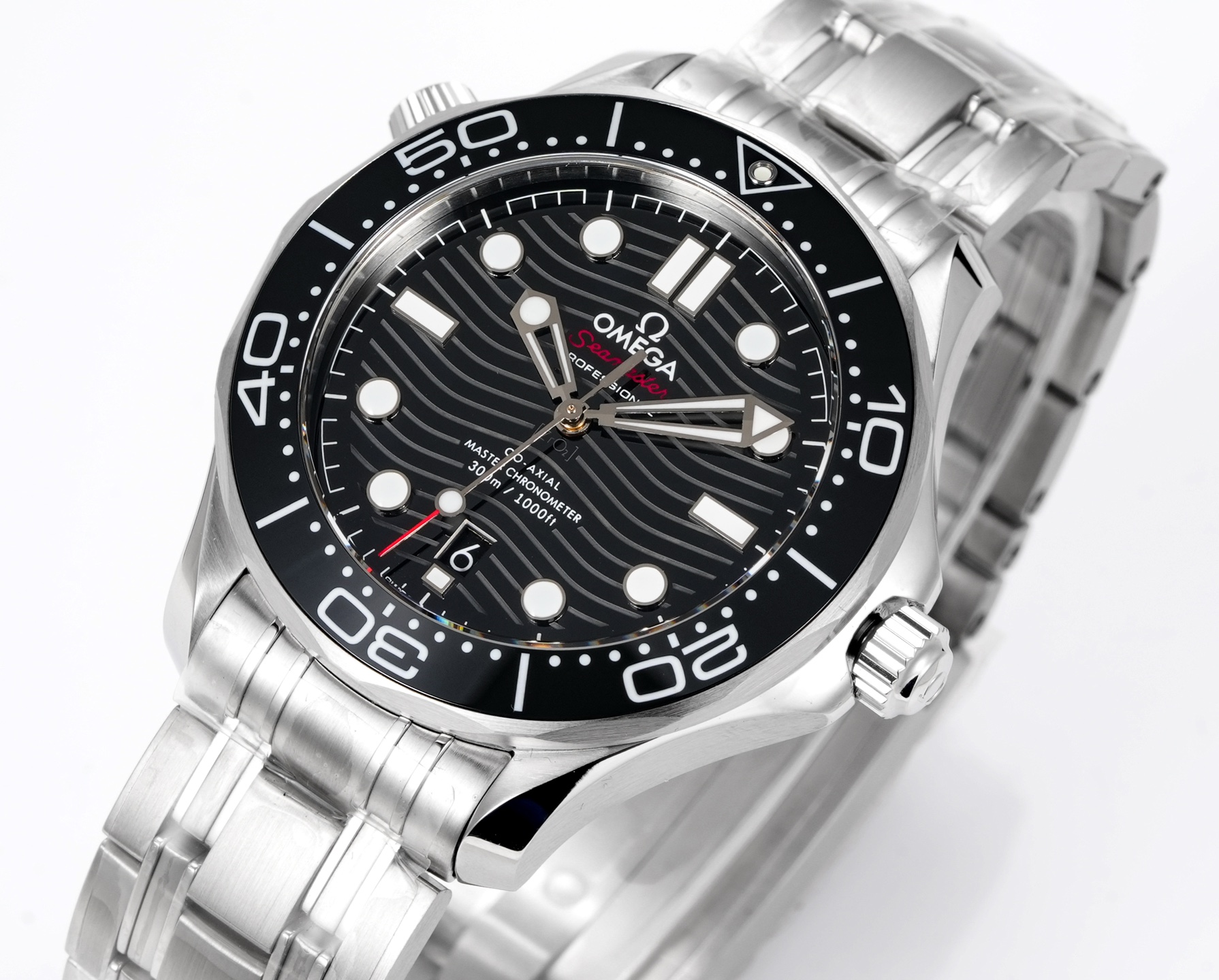 オメガ シーマスター ダイバー 300M シルバー ブルー ウォッチ 詳細画像 3