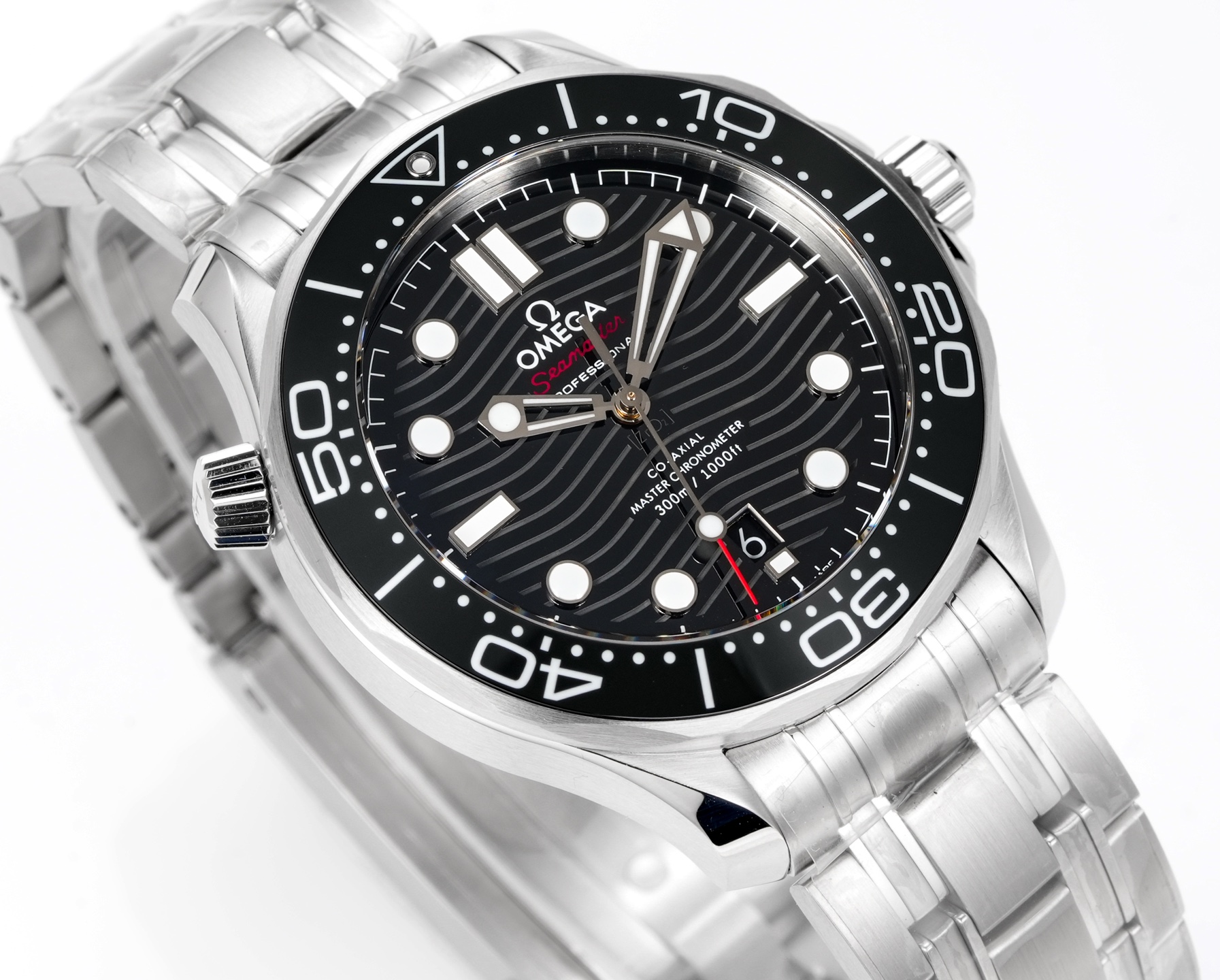 オメガ シーマスター ダイバー 300M シルバー ブルー ウォッチ 画像 4
