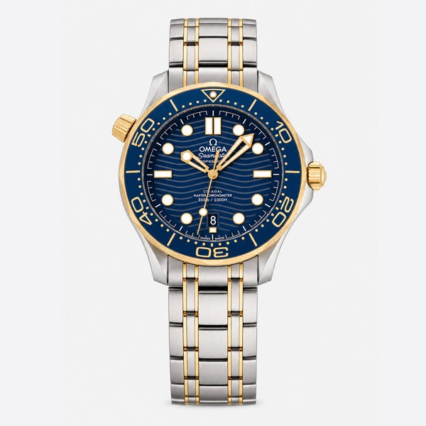 オメガ シーマスター ダイバー 300M ブルー シルバー ウォッチ