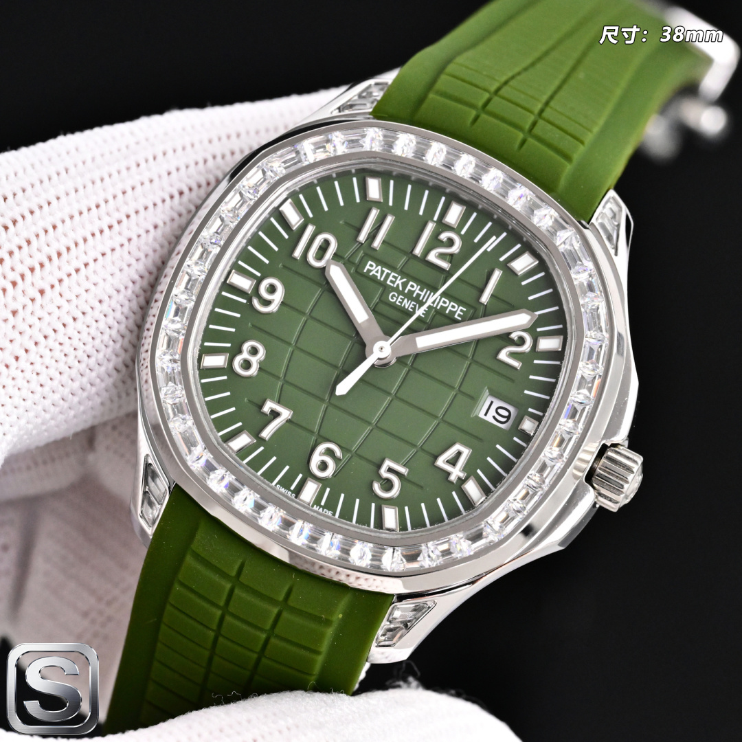 パテック フィリップ アクアノート シルバー ブラック ウォッチ 5167A/5168G/5167R 詳細画像 2