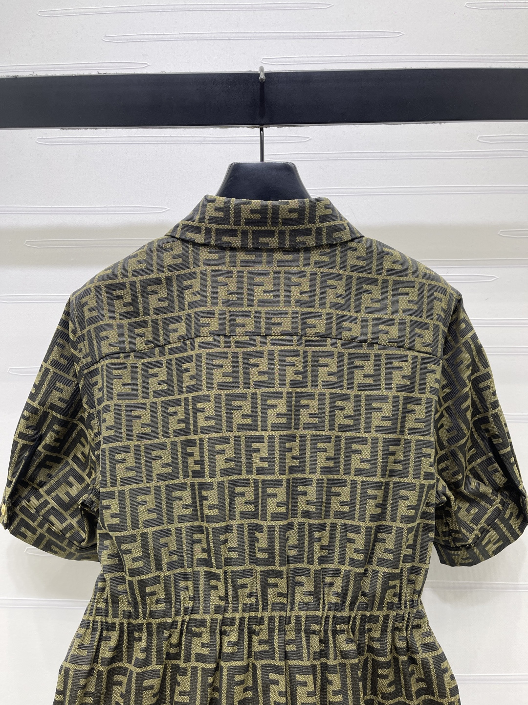 フェンディ ロゴ刺繍 ロゴグラフィック ジャカード ワンピース 画像 8