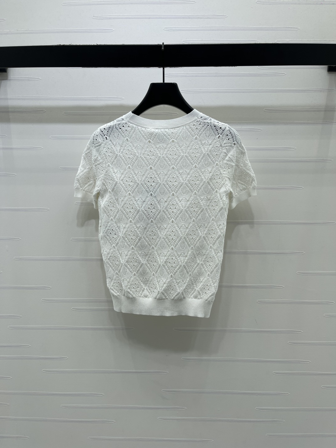 ディオール バタフライ 透かし編み ニットTシャツ 画像 9
