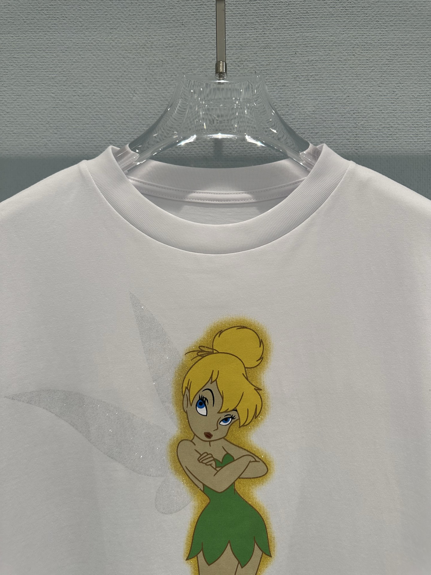 白 カートゥーングラフィック Tシャツ 画像 8