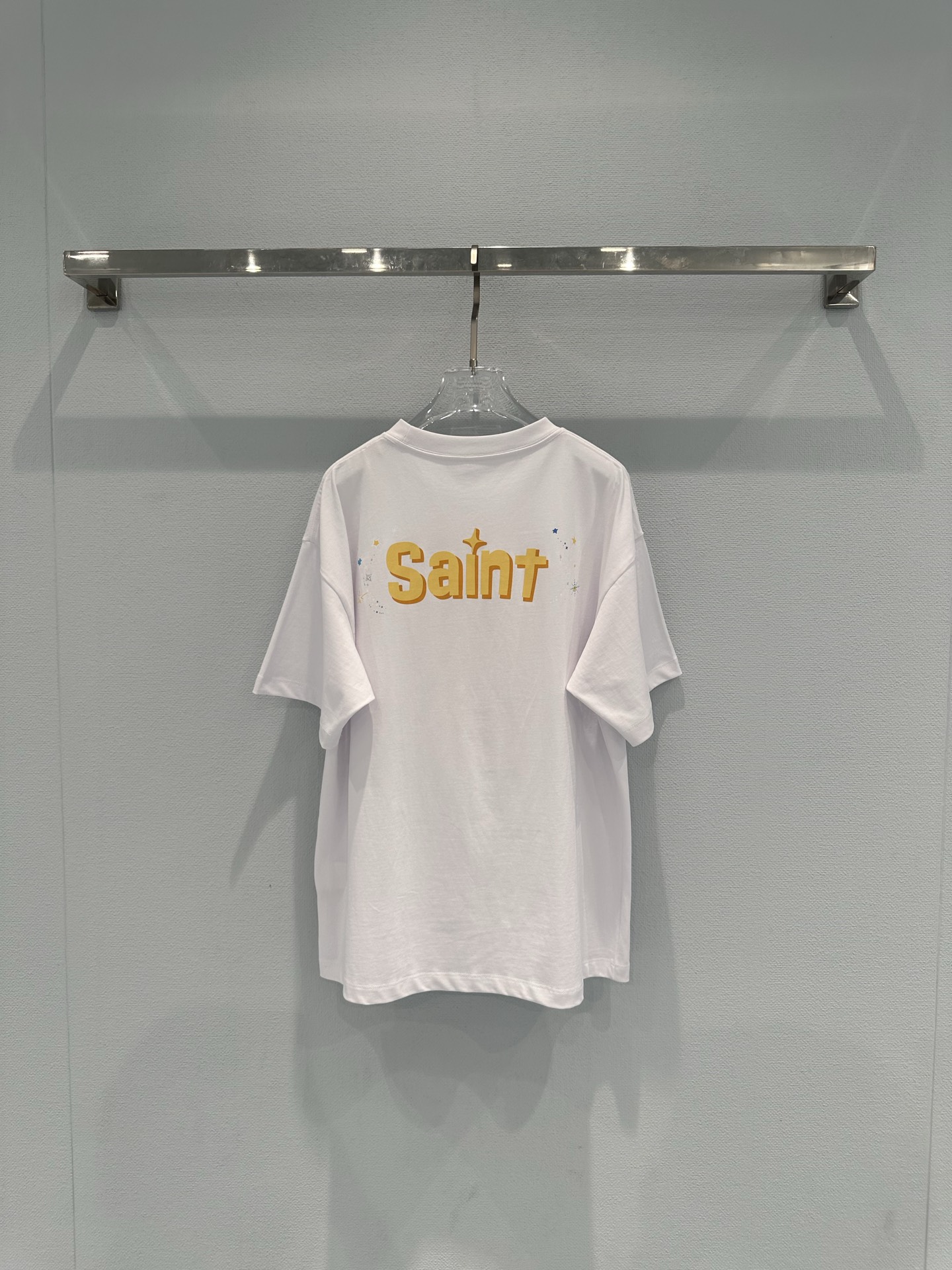 白 カートゥーングラフィック Tシャツ 画像 9