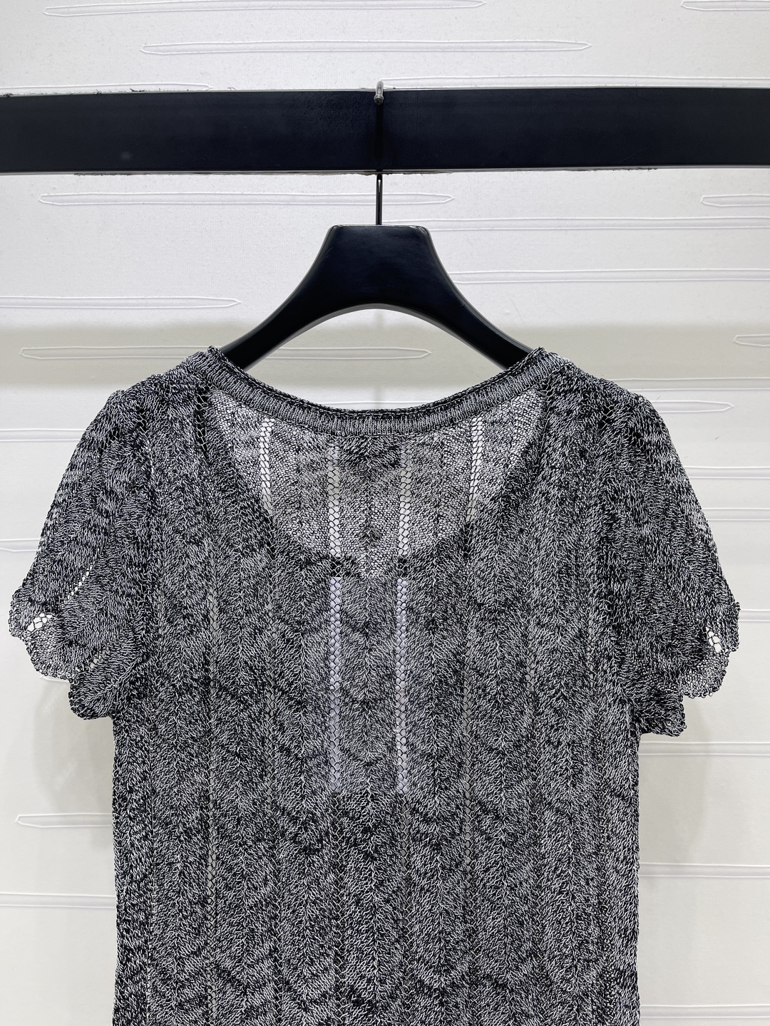 シャネル ロゴ刺繍 ニットカーディガン 画像 8