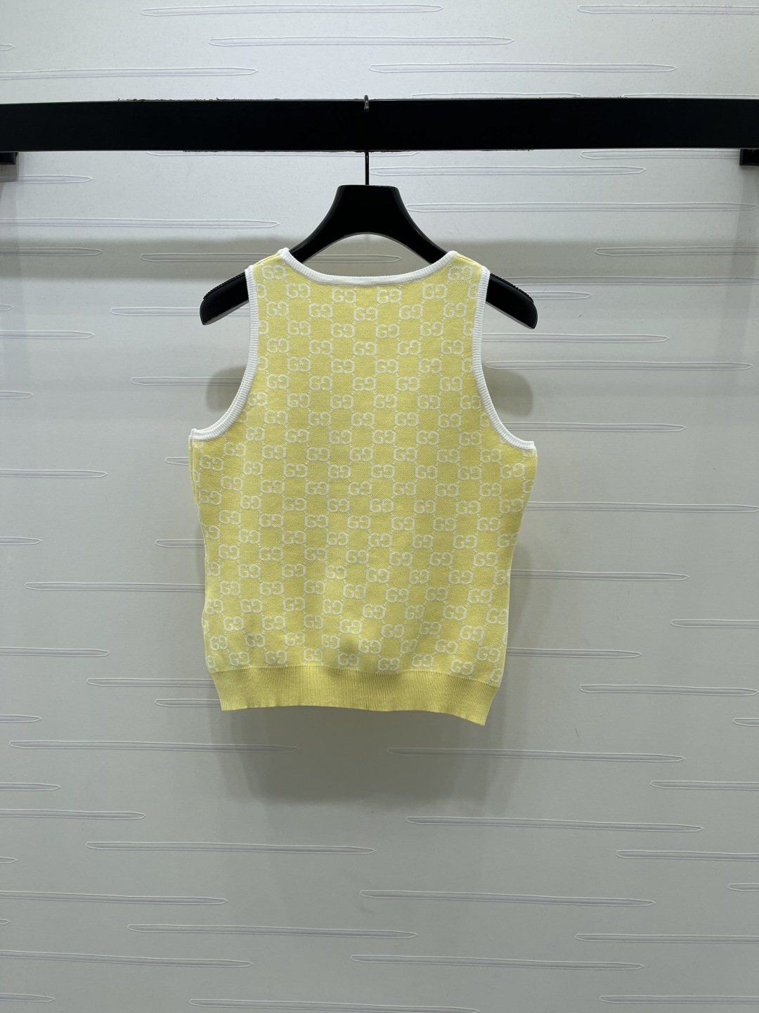グッチ グラフィックプリント ジャカード ニットタンクトップ 画像 9