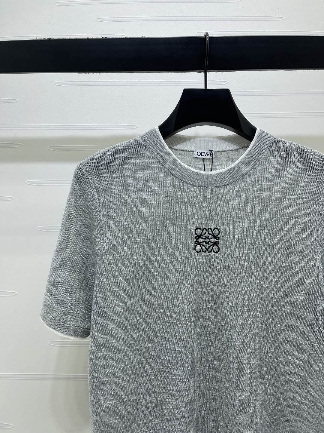 ロエベ ロゴ刺繍 ニットTシャツ 画像 5