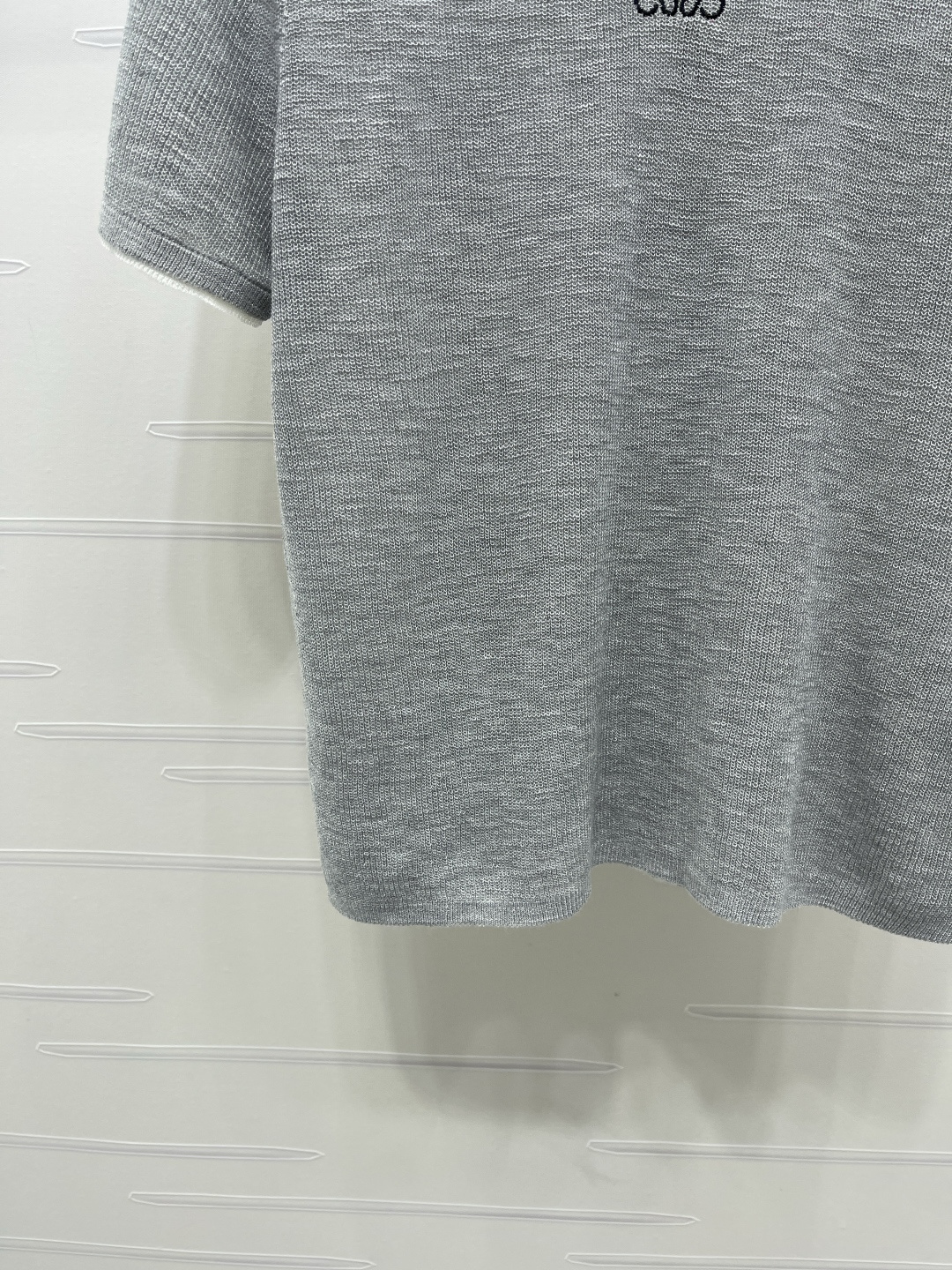 ロエベ ロゴ刺繍 ニットTシャツ 画像 6