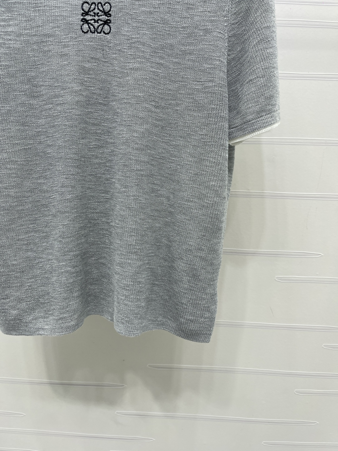 ロエベ ロゴ刺繍 ニットTシャツ 画像 7