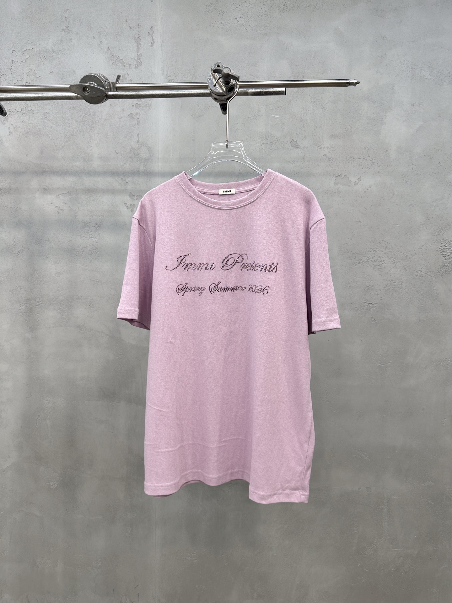 イミ ラインストーンロゴTシャツ 詳細画像 1