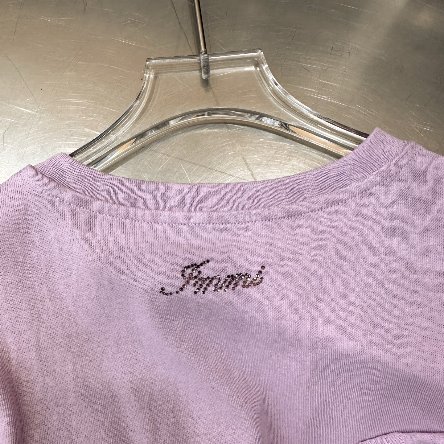 イミ ラインストーンロゴTシャツ 画像 7
