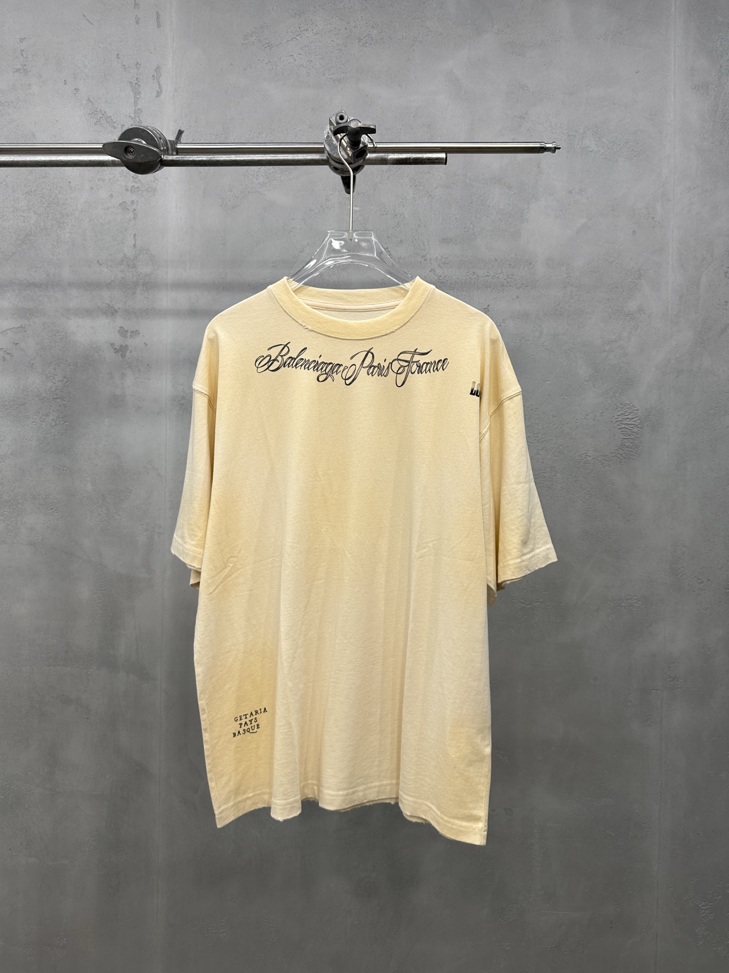 バレンシアガ ウォッシュド マルチプリント Tシャツ 詳細画像 1