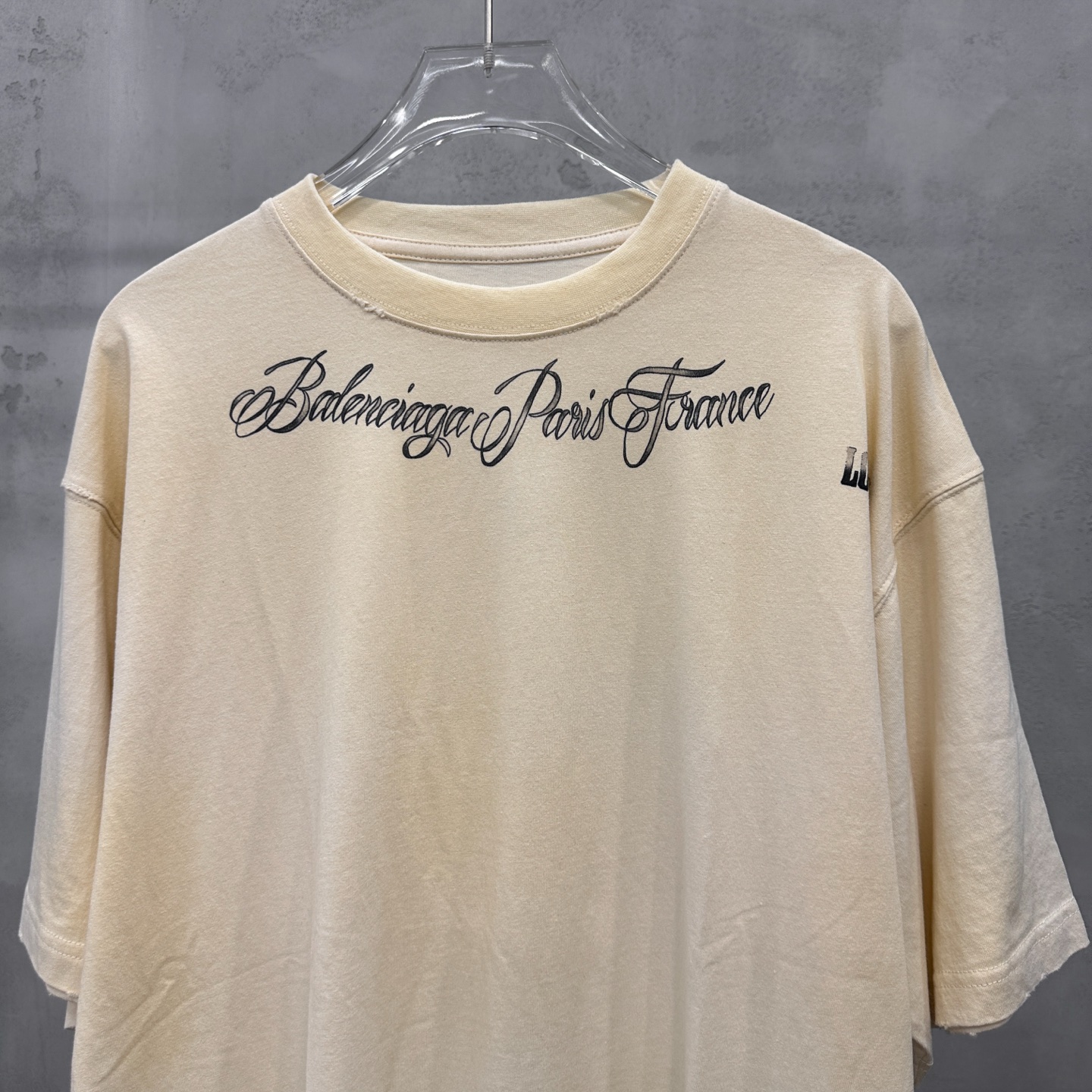 バレンシアガ ウォッシュド マルチプリント Tシャツ 詳細画像 2
