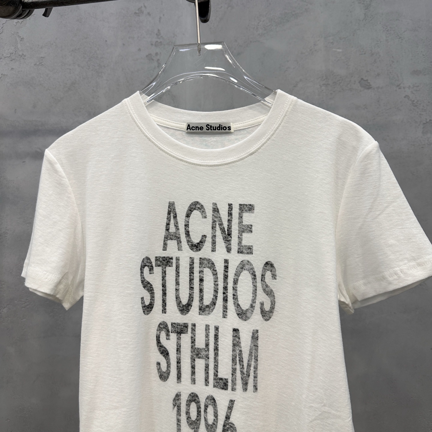 アクネ ストゥディオズ ストックホルム 1996 ウォッシュド Tシャツ 詳細画像 2