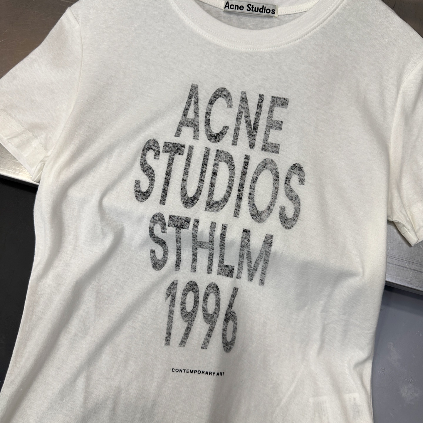 アクネ ストゥディオズ ストックホルム 1996 ウォッシュド Tシャツ 画像 6