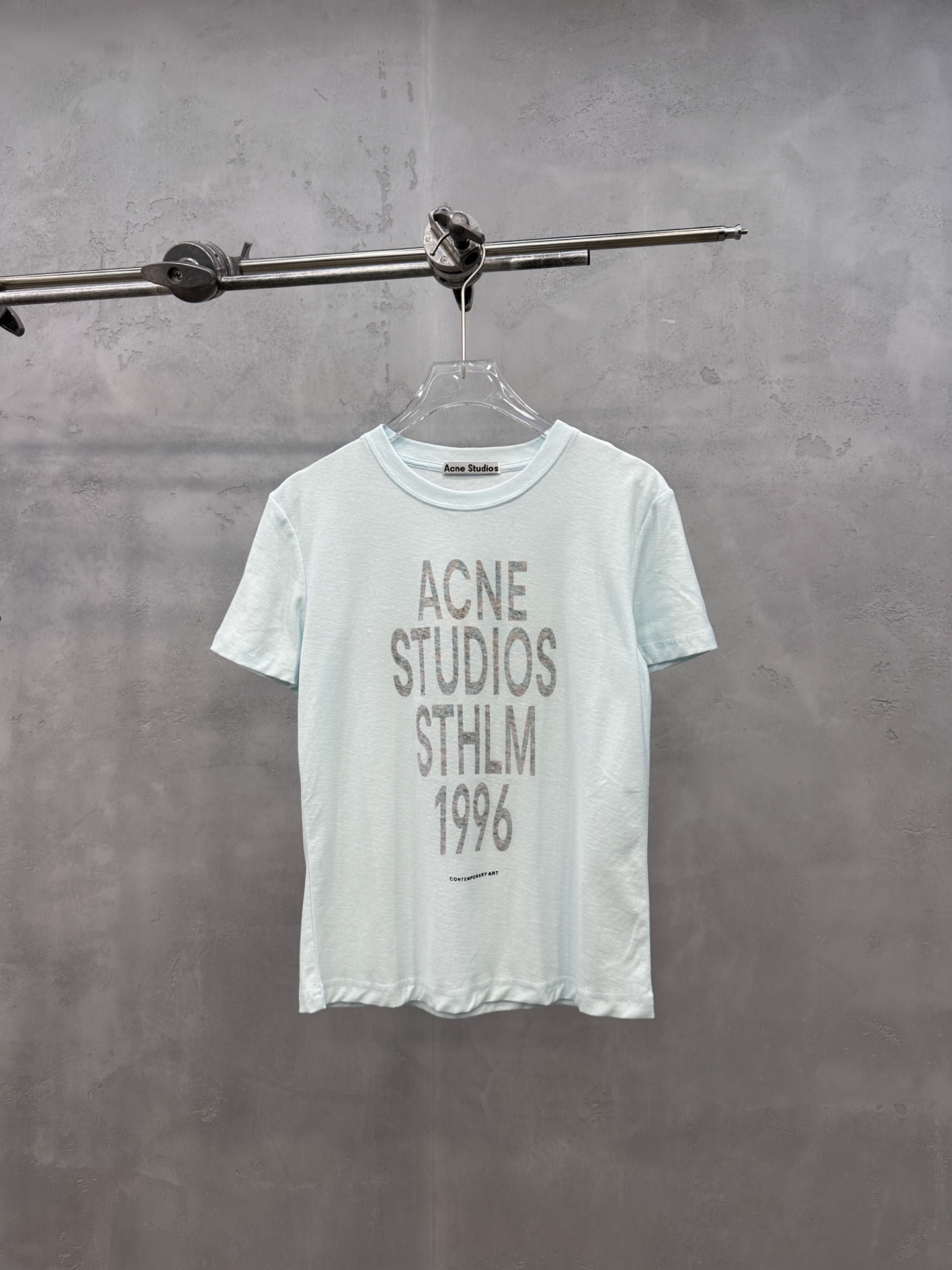 アクネ ストゥディオズ ウォッシュド グラフィック Tシャツ 詳細画像 1