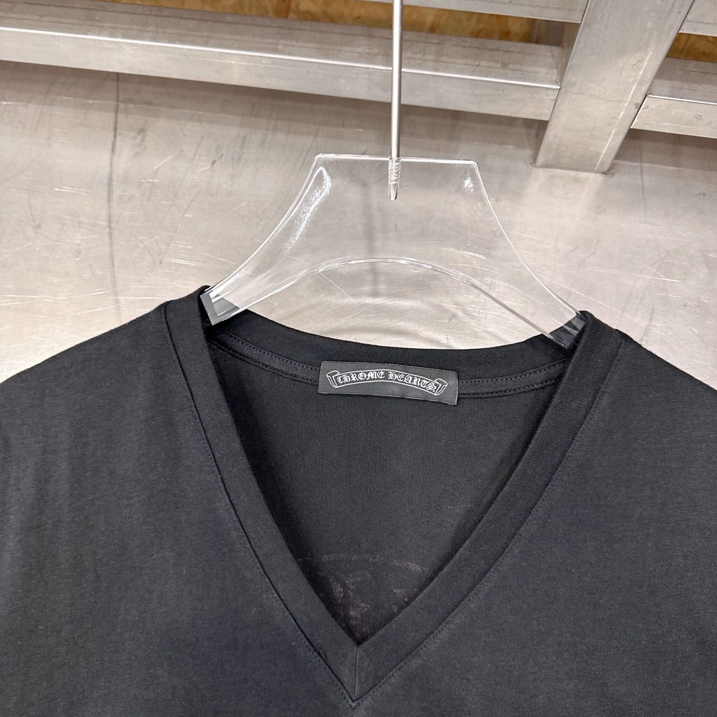 クロムハーツ フローラルクロス グラフィック Vネック Tシャツ 画像 8