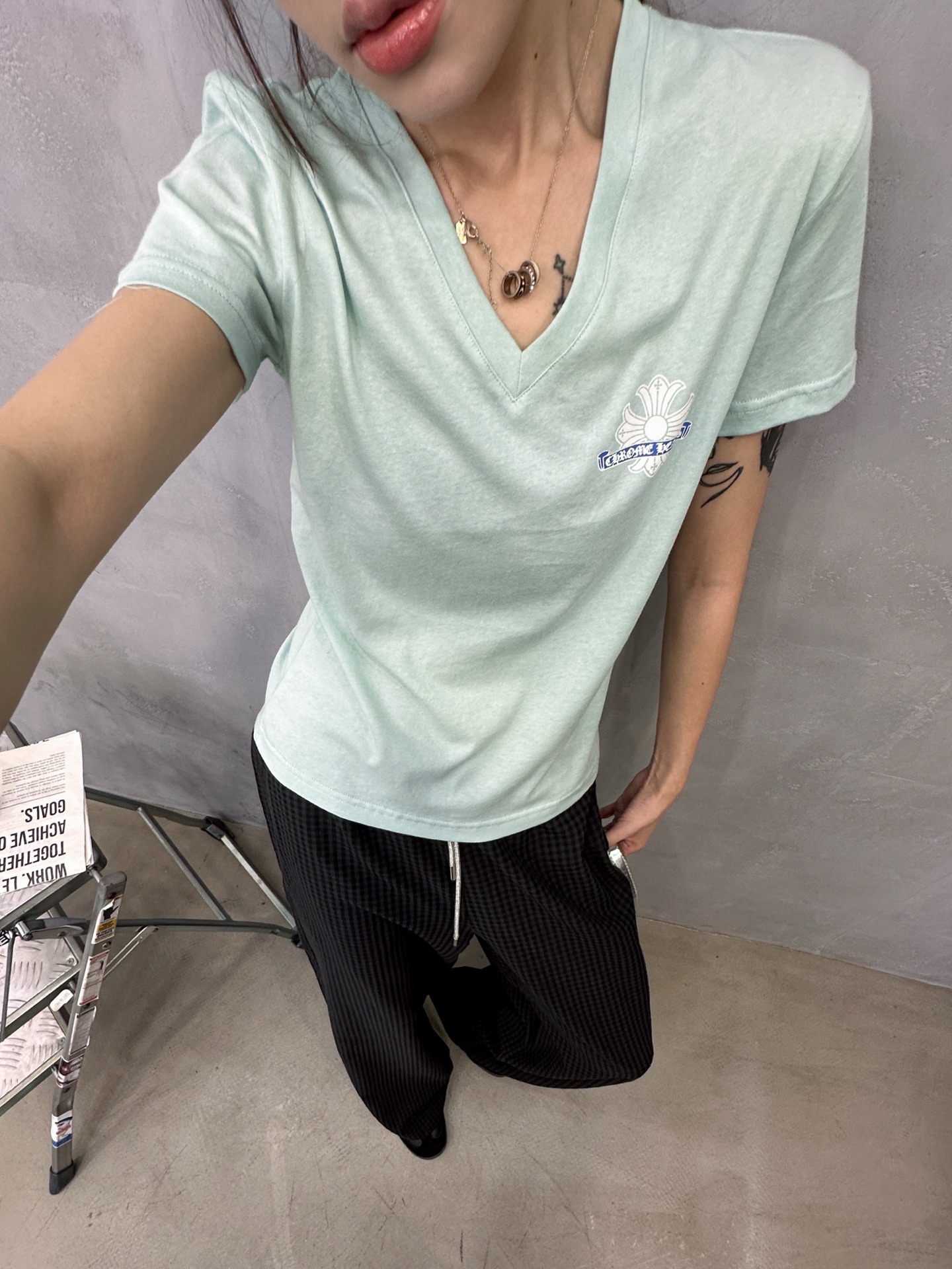 クロムハーツ カラーグラフィック Tシャツ 画像 9