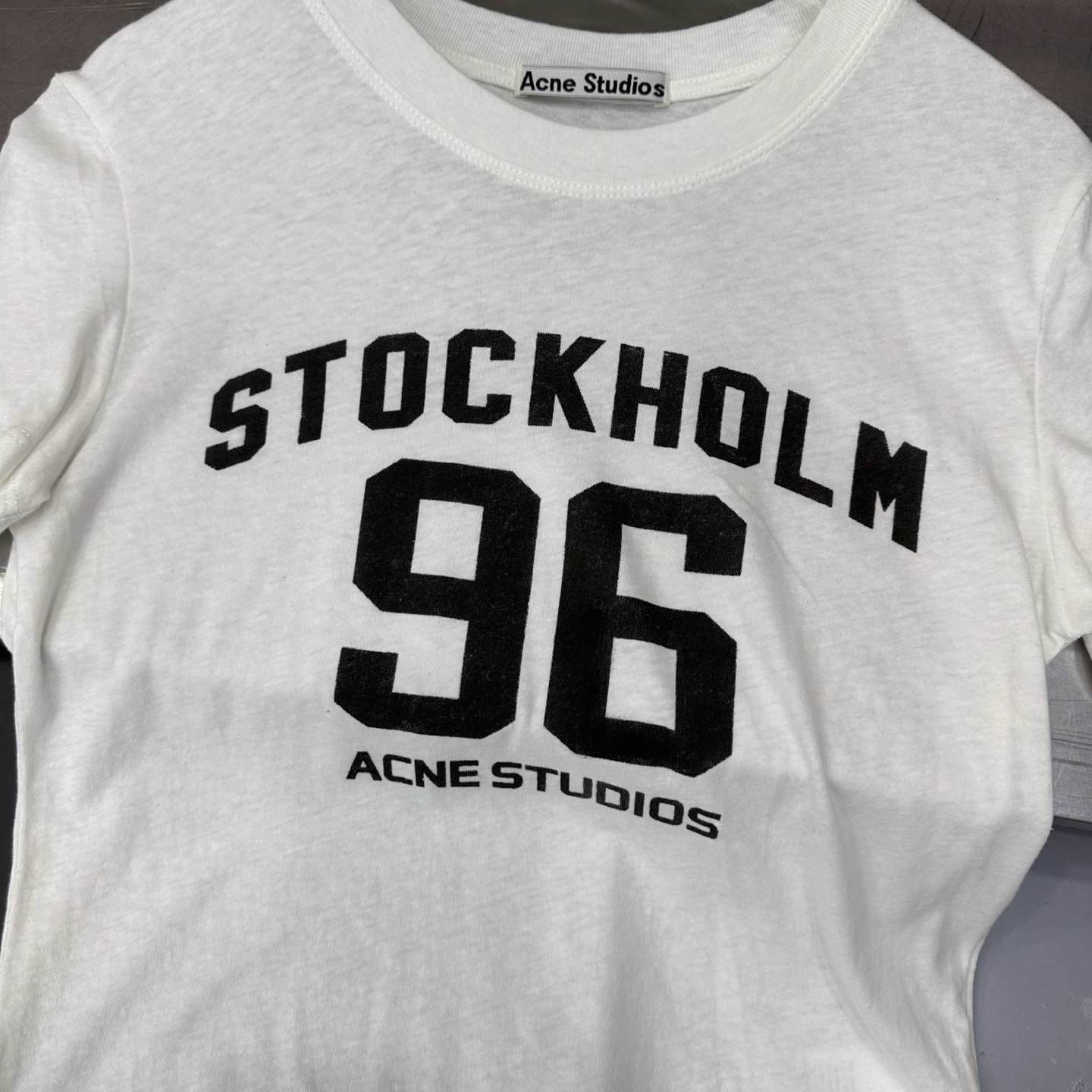 アクネ ストゥディオズ Stockholm 96 グラフィックTシャツ 画像 6