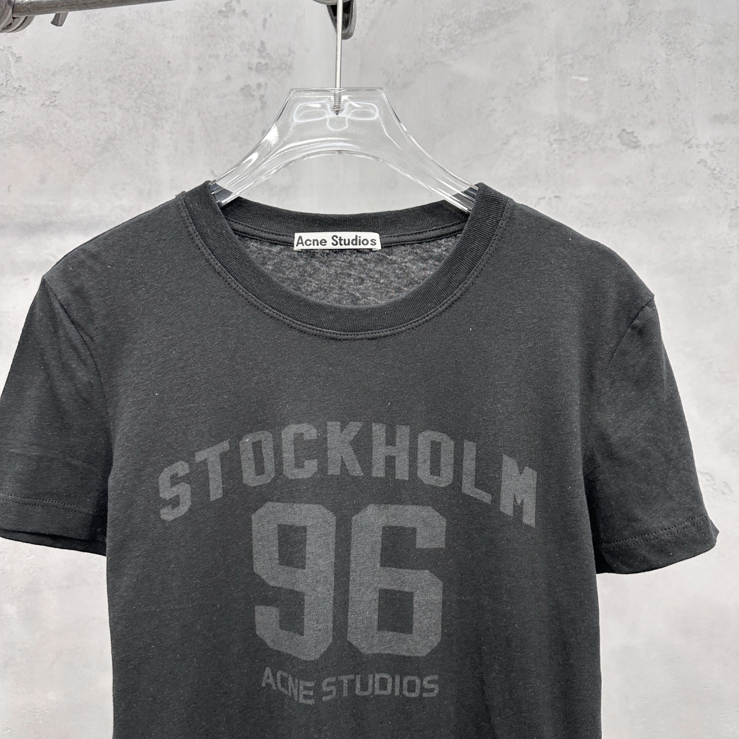 アクネ ストゥディオズ ストックホルム 96 ロゴ Tシャツ 詳細画像 3
